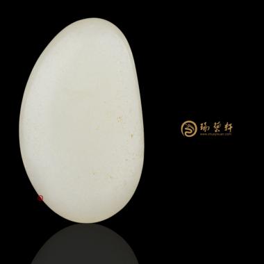 新疆和田白皮羊脂白籽玉 原石（獨籽）41.6克